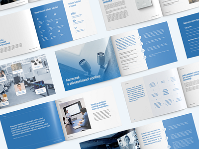 Technology brochure by Ondřej Kaucký on Dribbble