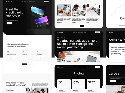 Composition - Bnkly X | Finance and Fintech Webflow Template tech