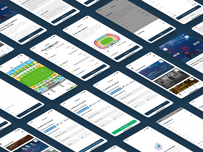 Stade de France App Concept - Home / Event app clean design clean ui concert design event home home screen ios iphone match minimal mobile stade ui ui design ux ux design