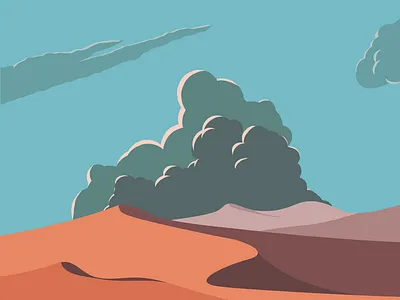 Desert Landscape freebies