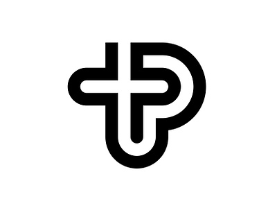 P + brand care cross design health hospital icon identity letter logo logo design mark medical minimal p p letter p logo plus simple symbol