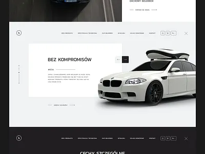 Bolee black bolee cars dark design landingpage luxury ui ux voila web webdesign