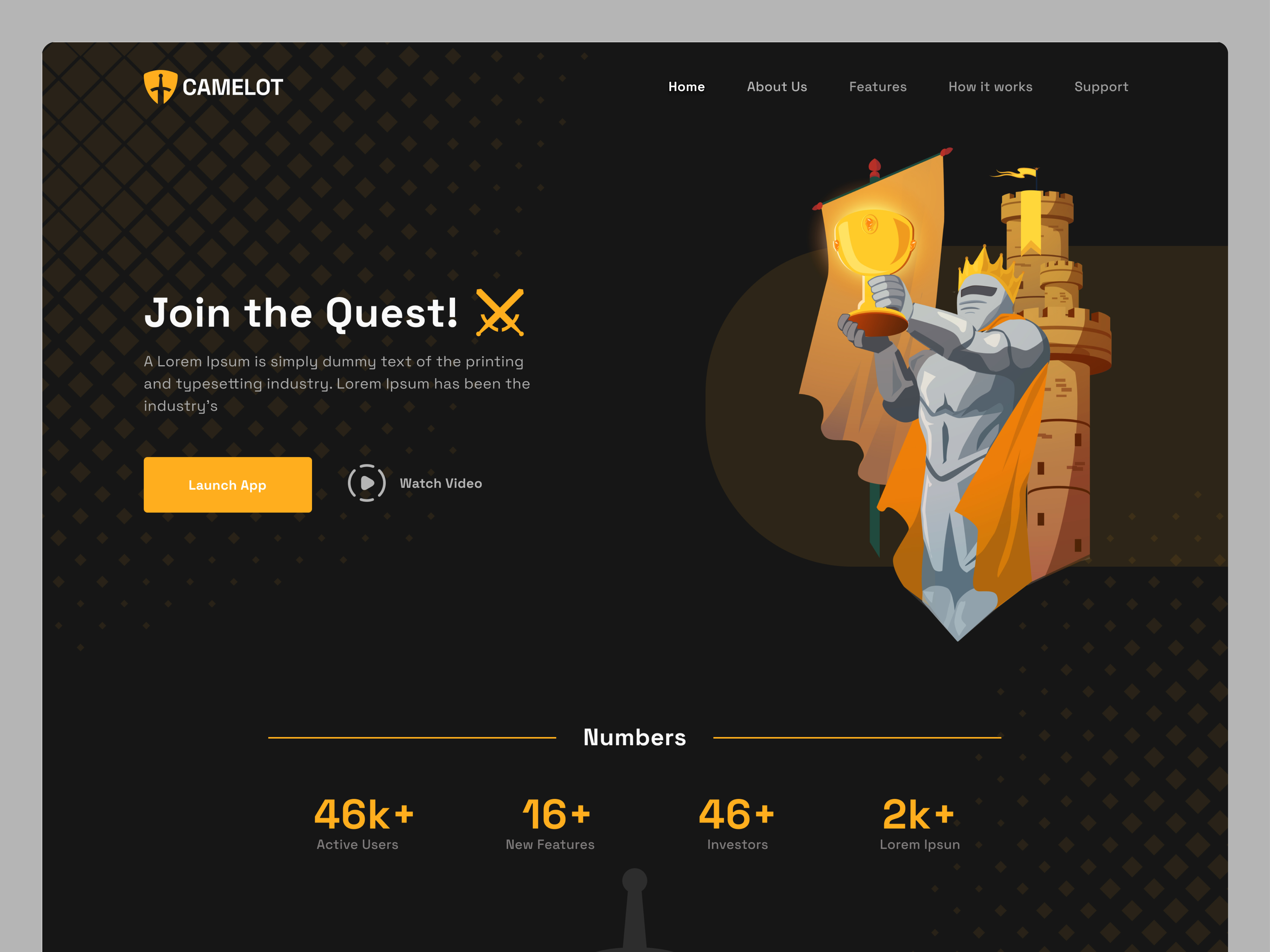 Camelot Exchange - Draft by Adrian Onea 🇷🇴 on Dribbble