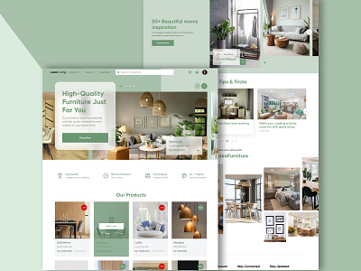 Luxe Living – Elegant & Modern Odoo Furniture Theme ecommerce furniturestore odoo odootheme uxui webdesign