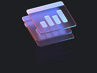 No Charts 3d animation branding design finance fintech graphic design illustration satisfying shrimp ui