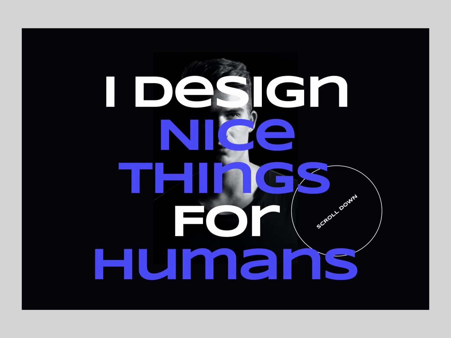 Example of Website Design (Futuristic, Interactive)