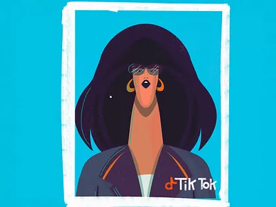 TikTok Reactions character digital art drawing facial expression formal girl george samuel girl illustration ipad art lipsing painting procreate reactions selfi speed art tiktok