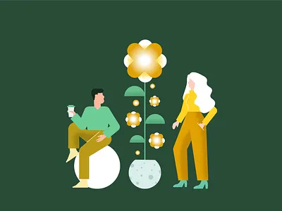 People talk chatting conversation couple illustration meeting people talk