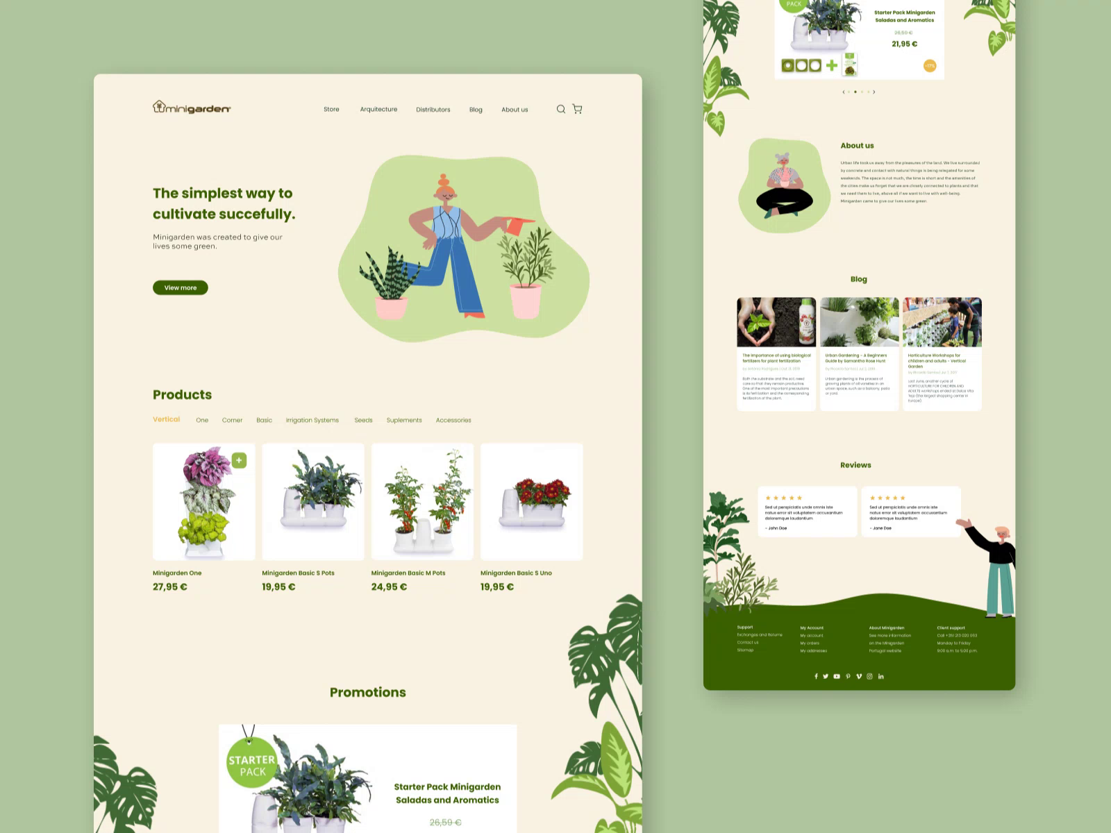 Example of Website Design And Development