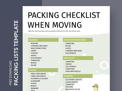 Moving Packing List Free Google Docs Template check checklist doc docs document google list ms packing print printing template templates todo word