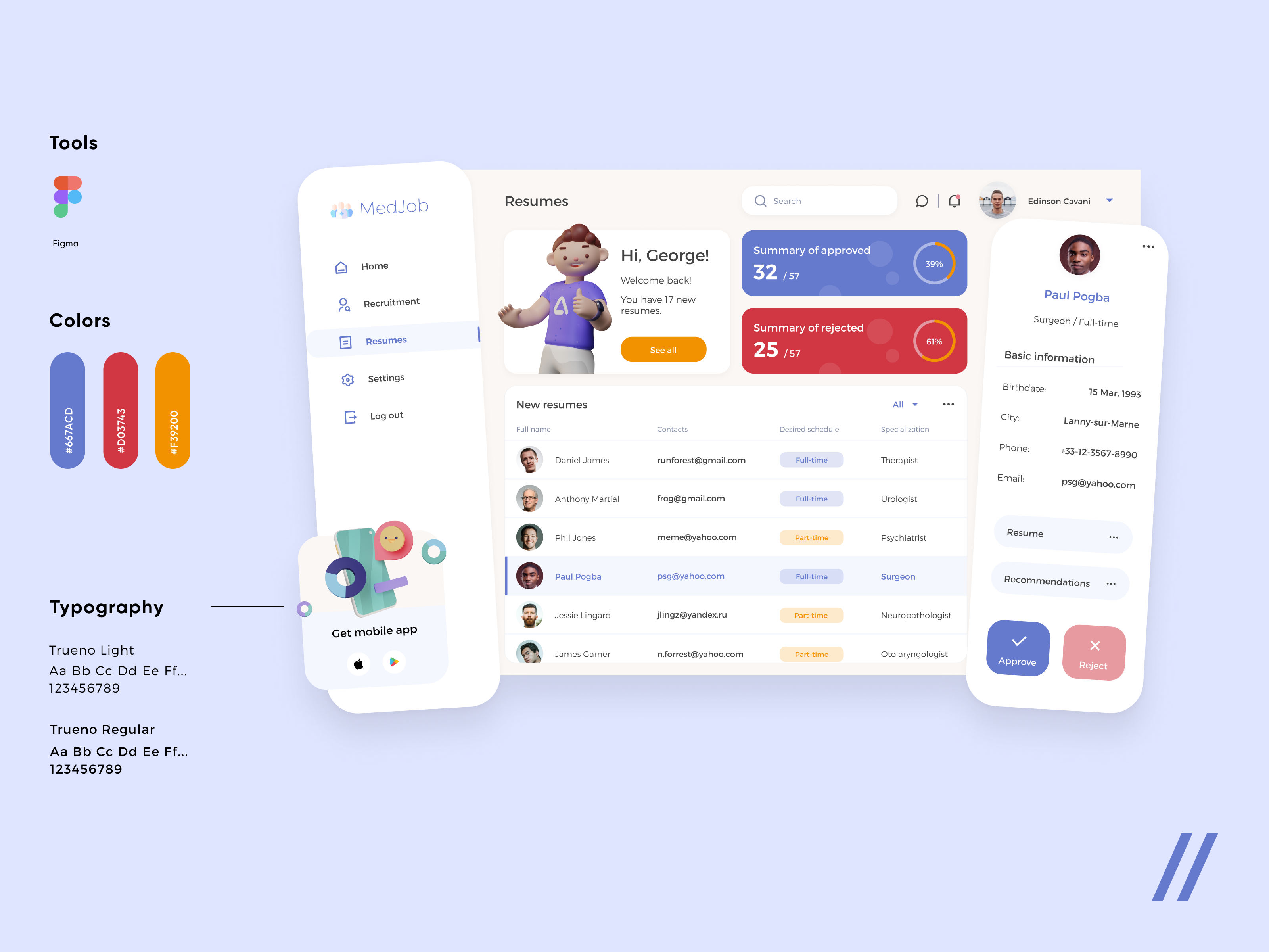 Example of Web App: Design + Development (Saa S)