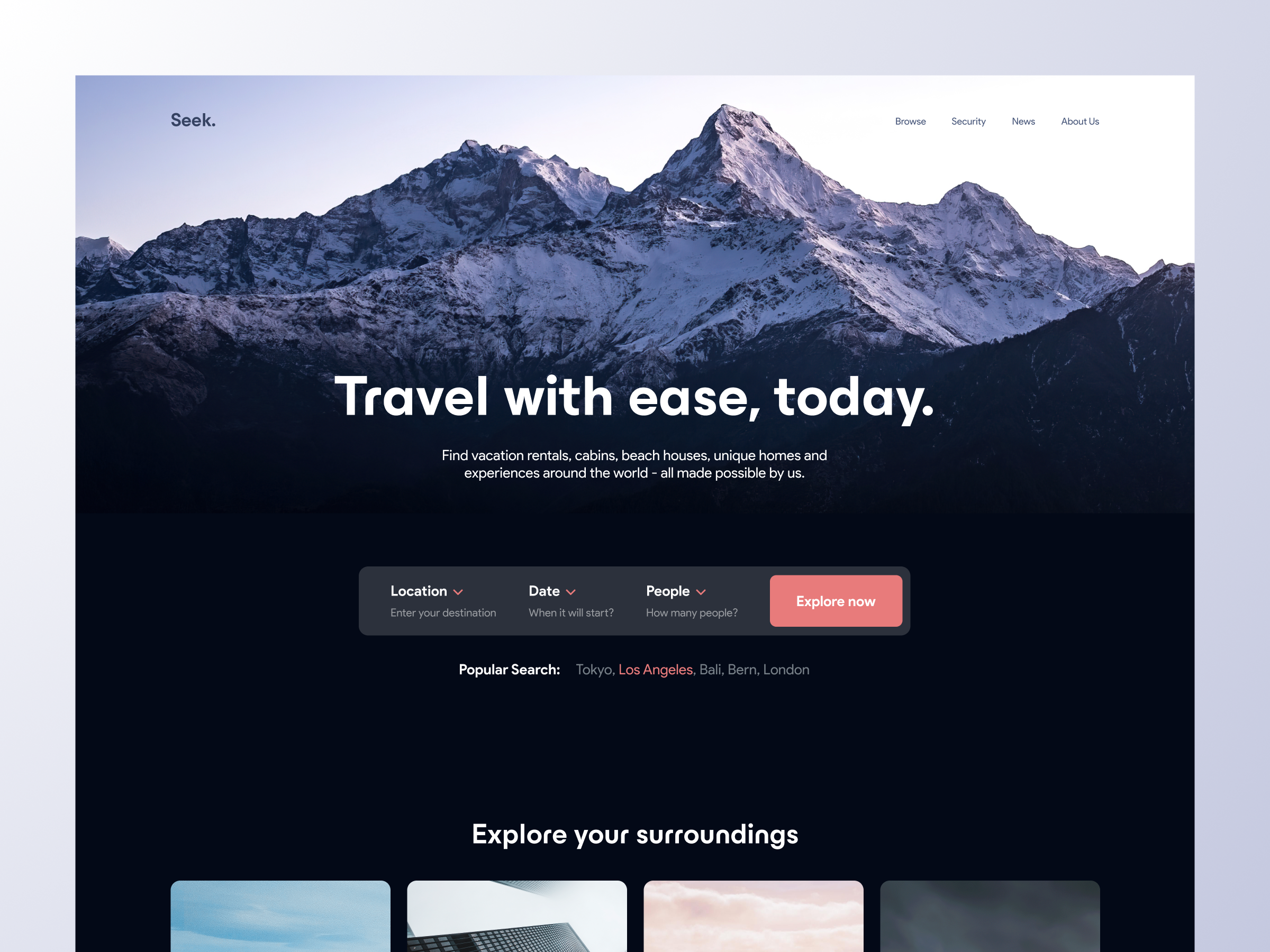 Example of Website Design + Development In Framer