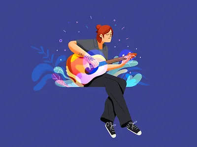 The Last of Us: Part II 2d 2d illustration character design ellie fireart fireart design illustration joel maya nguyen procreate texture tlou tlou2 videogame