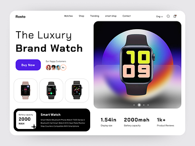 Watch Shop eCommerce website cart e commerce e commerce app e commerce design e shop ecommerce market market place marketing mobile store online shop online store product design shop shopping store ui ux web design website