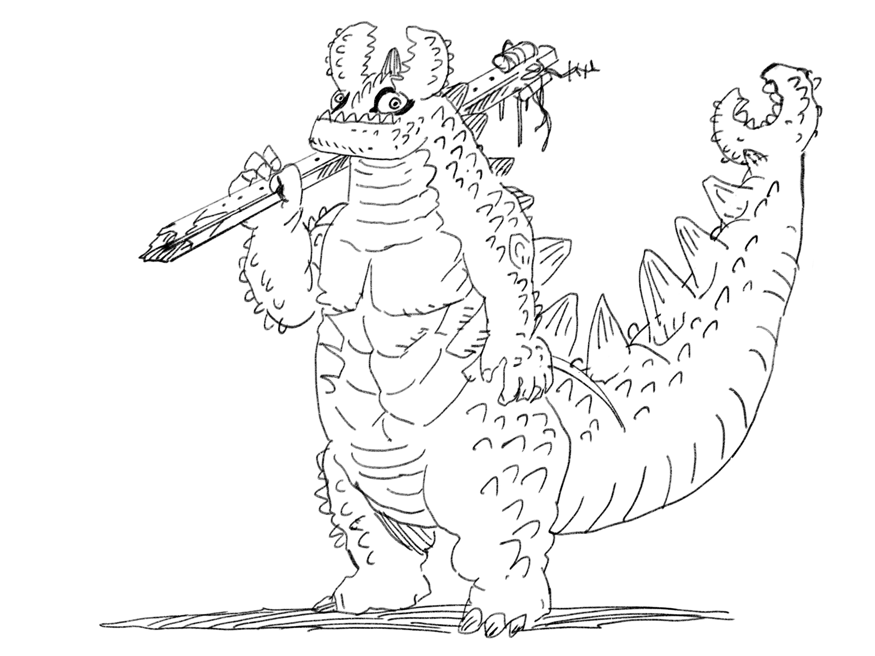 Example of Cartoon Sketch Design