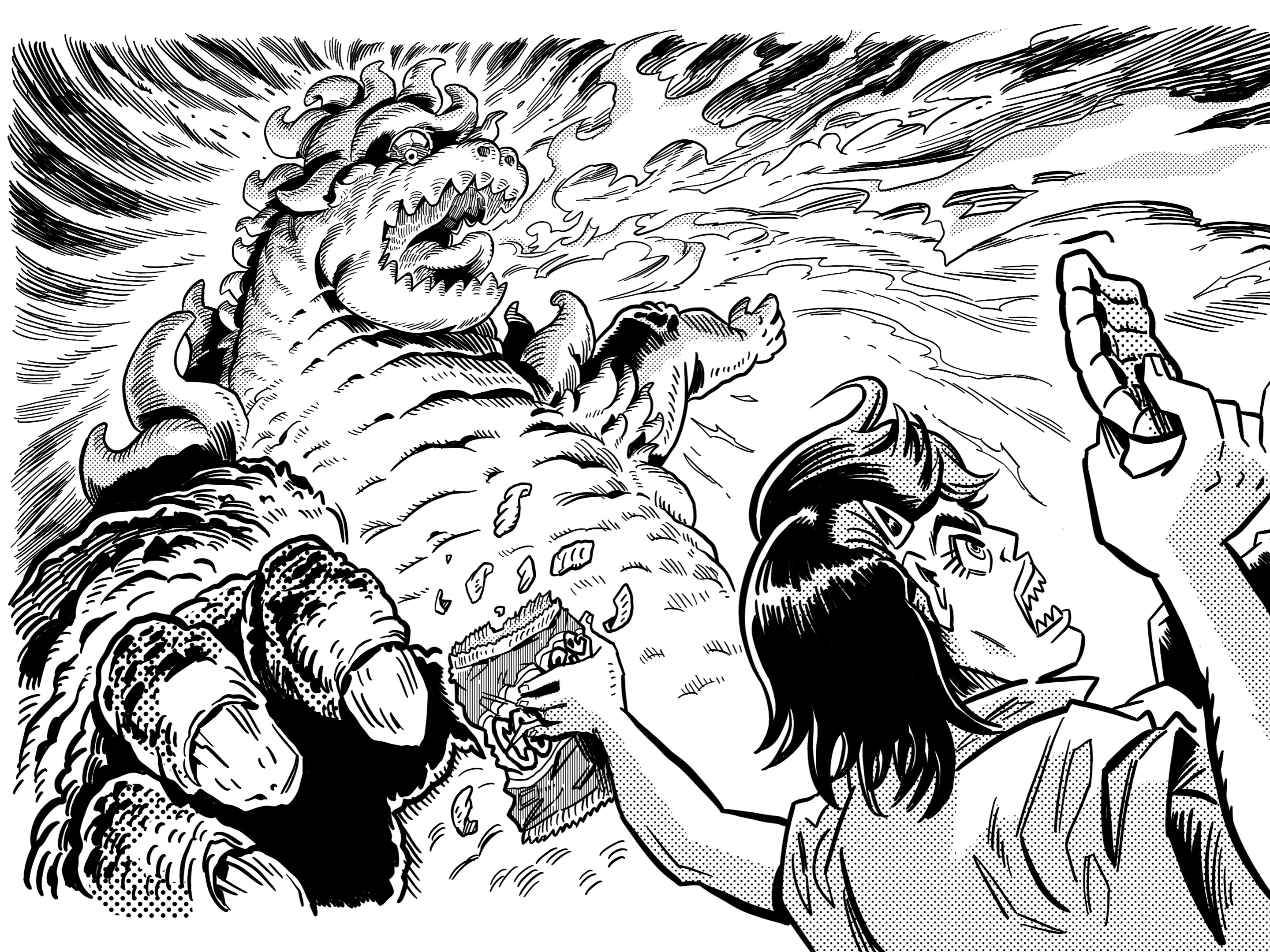 Example of Cartoon Sketch Design