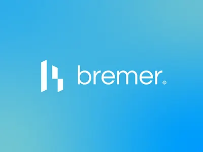 Bremer© Logo animated logo blue brand identity branding corporate design identity logo visual identity workspace