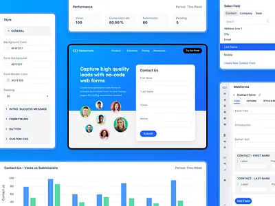 Lead Generation Forms Simplified for Marketing Success! contactforms crmsoftware leadgeneration leadgenforms product design ux webforms
