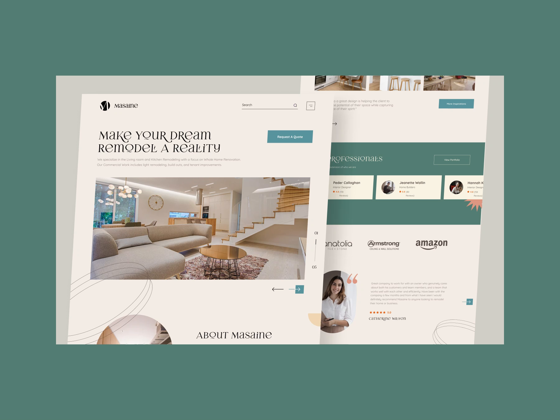 Design Interior | Website Animation by Dwipo Prawiro on Dribbble