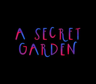 A Secret Garden Animated Typeface ae after effects animated animation fluffy font magical mograph mystical secret title type typeface typography