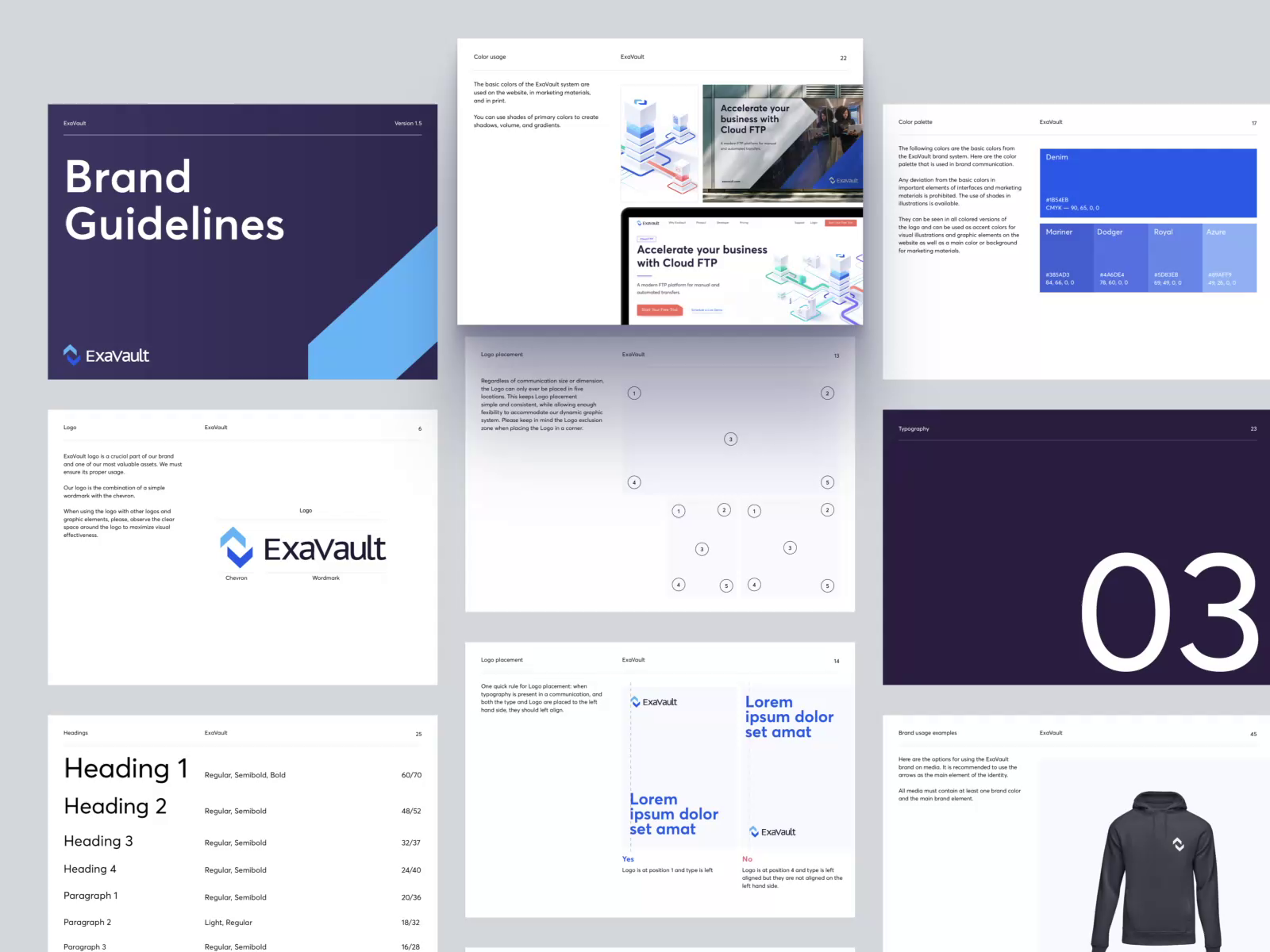 Example of Brand Guideline Design