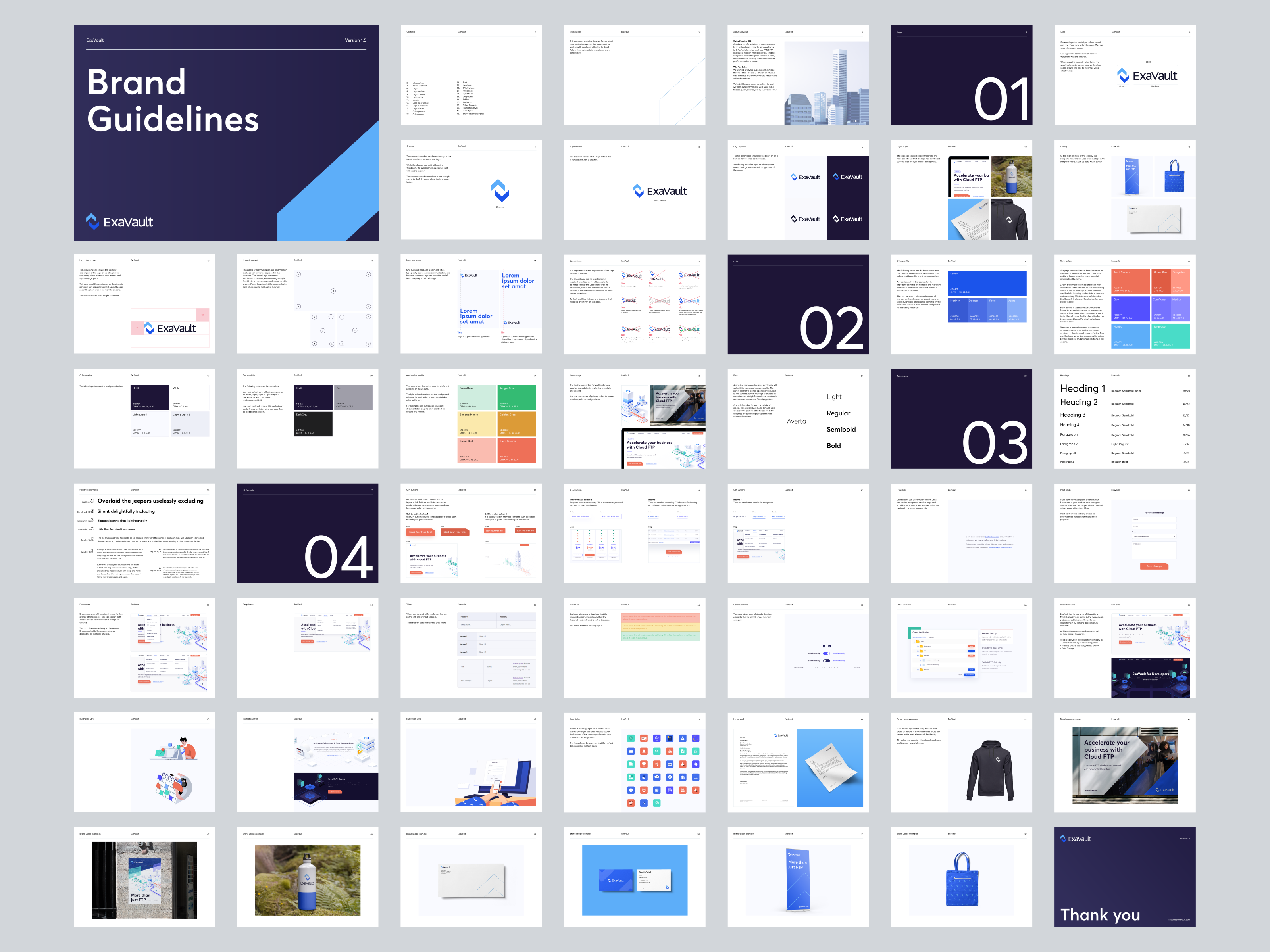 Example service media