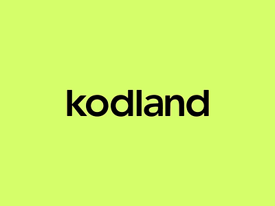 Kodland: Logo Animation branding clean design edtech embacy graphic design illustration kermit logo logo animation logo design minimal motion graphics ui webdesign