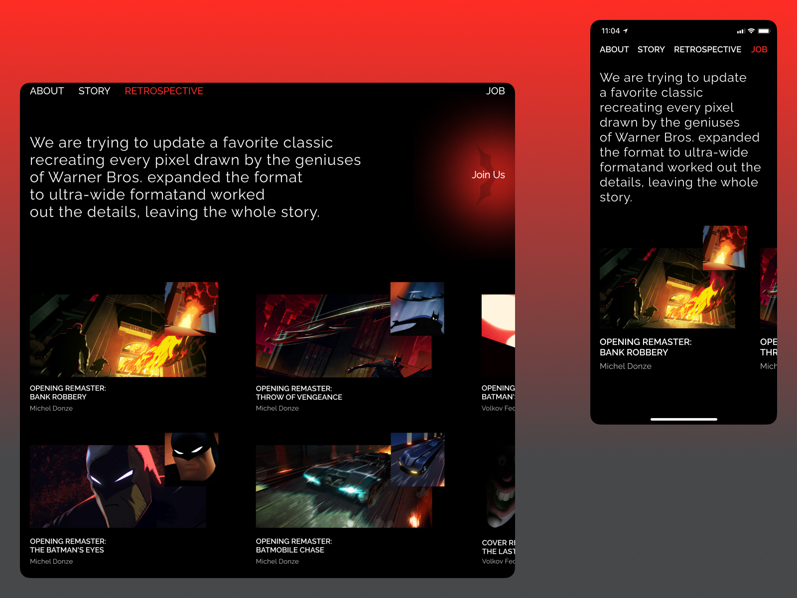 Batman: The Animated Series Rework by Febber. for Balls Out on Dribbble