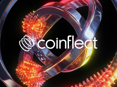 Coinflect: Brand identity & Website 3d blockchain brandidentity branding defi design embacy figma fintech logo ux web webdesign webflow