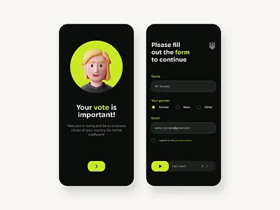 Form app dailyui design graphic design illustration ui ux vector