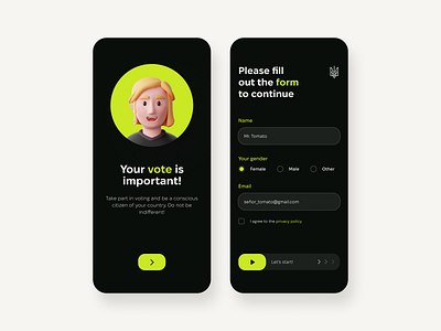 Form app dailyui design graphic design illustration ui ux vector
