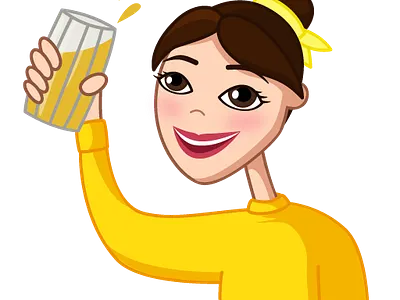 lets beer adobe illustrator beer stikers vector graphic