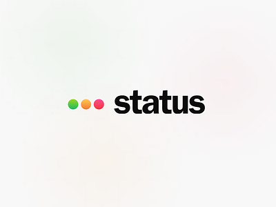 Status - Logo Design app branding company design graphic design icon logo mobile