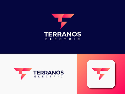 Terranos Logo Design brand brandidentity branding design gradient gradient logo graphic graphic design letter t letter t logo logo logo design logodesign logofolio logologo logos logotipo minimalist logo modern logo t logo