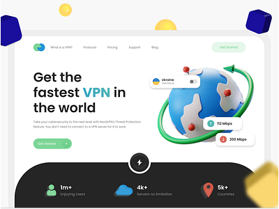 VPN animation branding design graphic design ideal design motion graphics ui