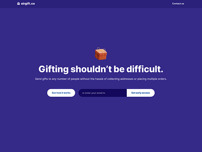 Airgift branding design product design ui ux web design