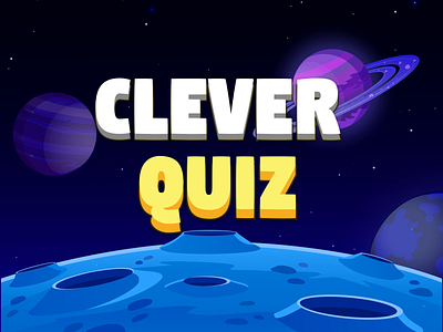 Clever Quiz App 🚀 animation app design game ios mobile motion graphics quiz ui ux
