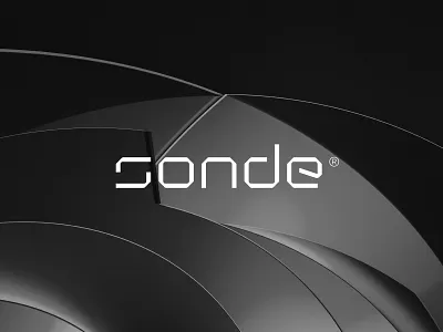 sonde® Brand Identity brand brand identity branding clean futuristic logo logo design logomark logotype minimal modern tech typo typography
