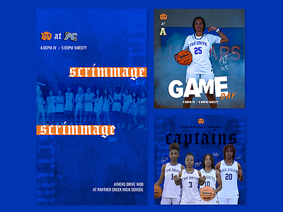 Women's Basketball Team Graphics basketball game day gameday girls basketball graphic design instagram photoshop social media twitter womens basketball