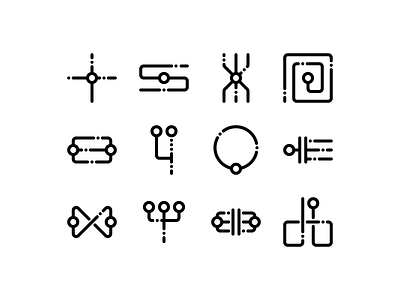 Data transfer access point closure connection data disconnect firewall icon icons iconset integration line art lineart network node omni channel omnichannel server traceability tracing transfer