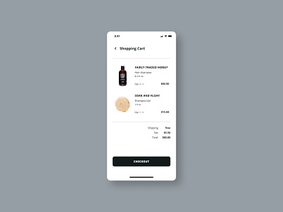 Daily UI :: 058 - Shopping Cart app basket branding cart daily ui daily ui 058 daily ui 58 dailyui dailyui 058 dailyui 58 dailyui058 dailyui58 design minimal shopping shopping basket shopping cart ui ux web