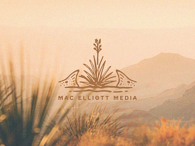 Brand Identity - Mac Elliott Media brand design brand identity branding design fly fishing graphic design illustration logo outdoor branding photographer photography brand design redfish texas