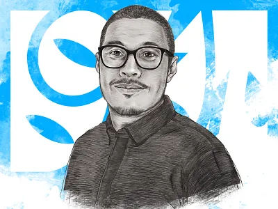 A self-portrait art character design illustration procreate selfportrait sketch