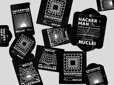 Discovery sticker pack branding company design develop developers font graphic design hacker hacking icon icon set illustration logo mark mocup software sticker pack typo typografy vector