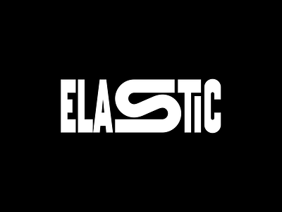 Elastic, Logotype behance brand brand identity branding bruno silva brunosilva.design design dribbble elastic graphic design logo logotype portugal s symbol typography vector visual design