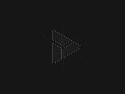 Play Box graphic design logo logotype movie play ui