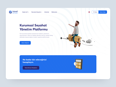Travel Network ui website
