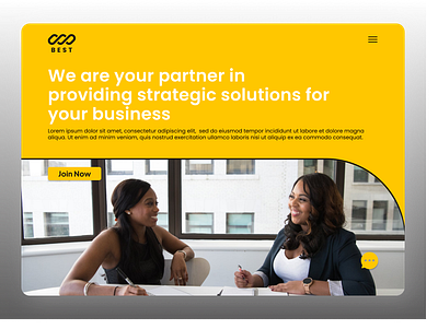 Business Partner Web Design app branding design graphic design illustration typography ui ux