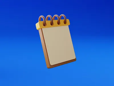 Calendar 3D Illustration 3d adventure blender brand calendar character drawing illustration