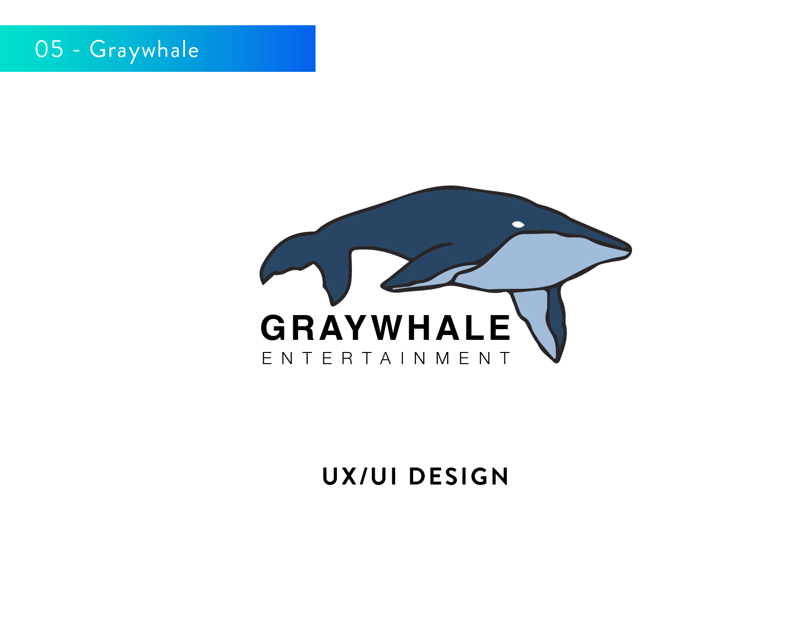 Graywhale Entertainment - UX/UI Design Project responsive design ui user research user testing ux